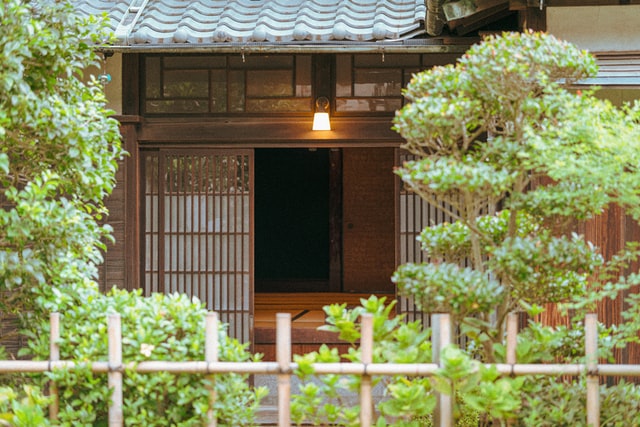 日本の庶民的な家
